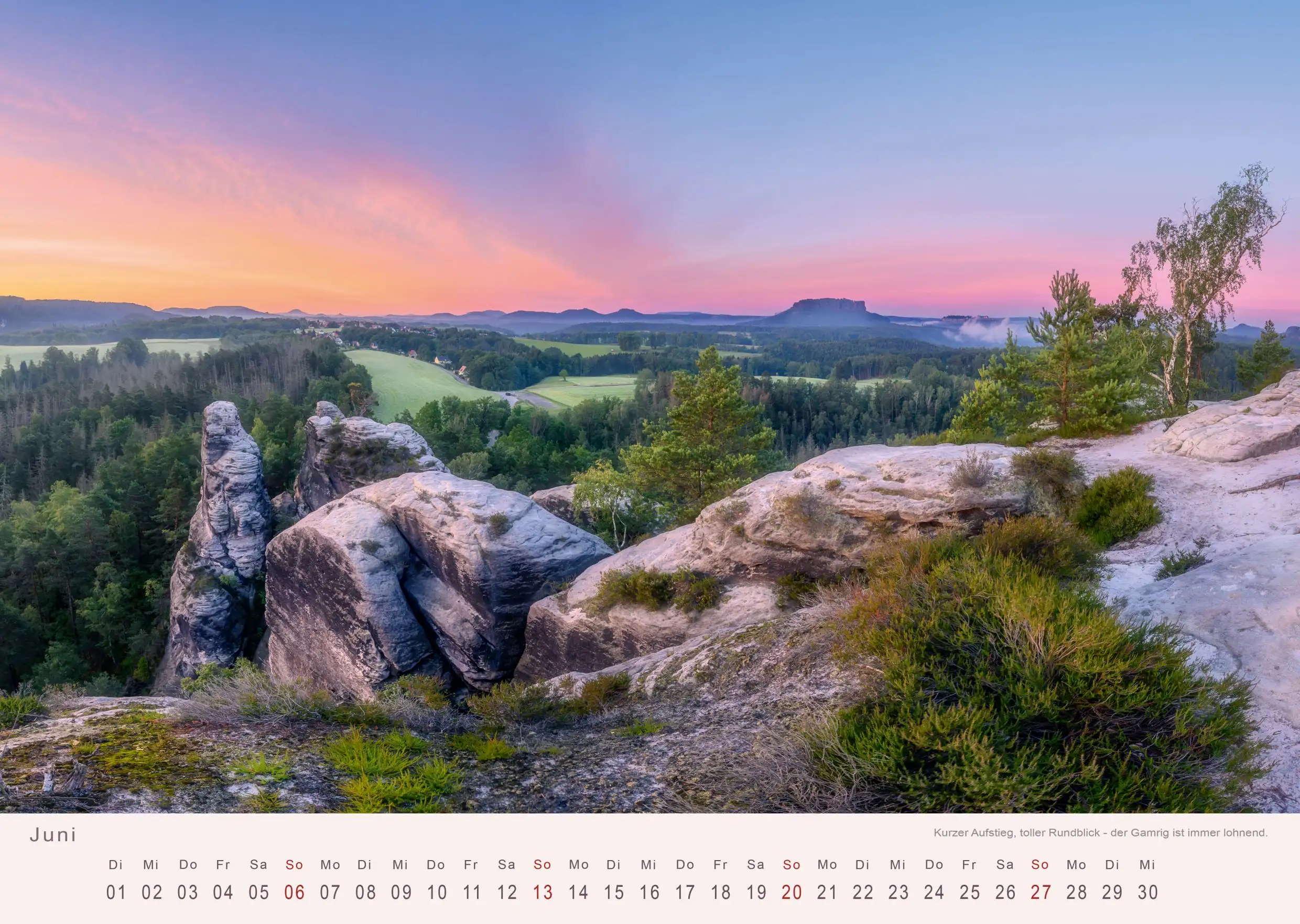 Kalender-2027-Elbsandsteingebirge-06-Juni